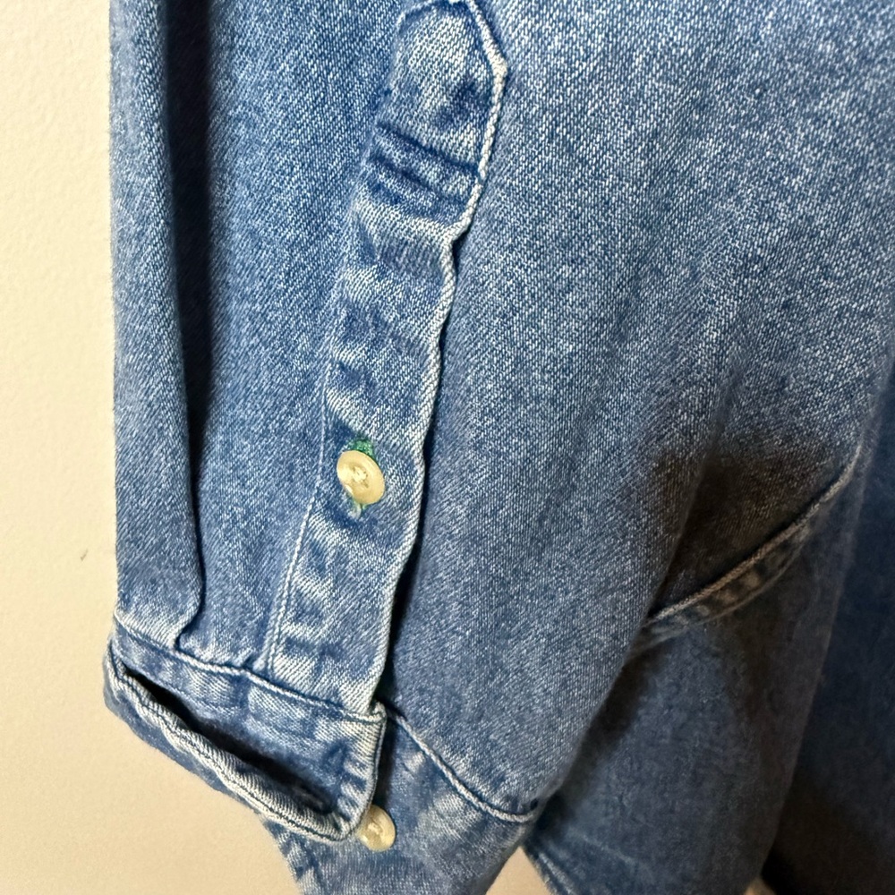 Tommy Hilfiger Light Blue Denim Shirt - Picture 5 of 5